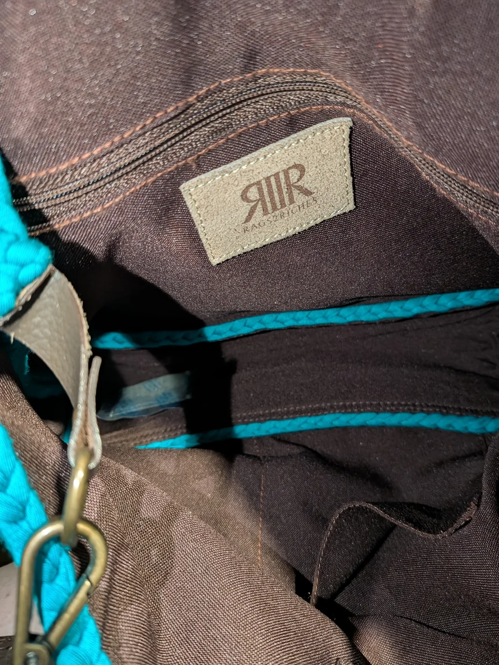 Rags to Riches stylish teal